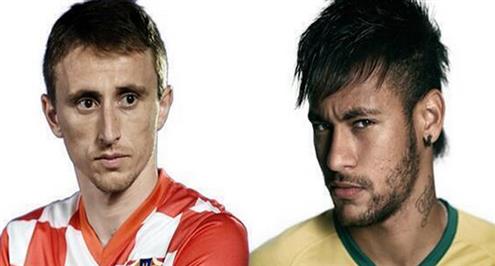 نيمار وأوسكار وفريد يقودون هجوم البرازيل.. وكرواتيا تعتمد على مودريتش وراكيتيتش